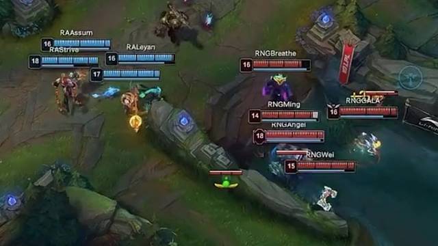 RNG战胜RA
成功挺进春季赛季后赛