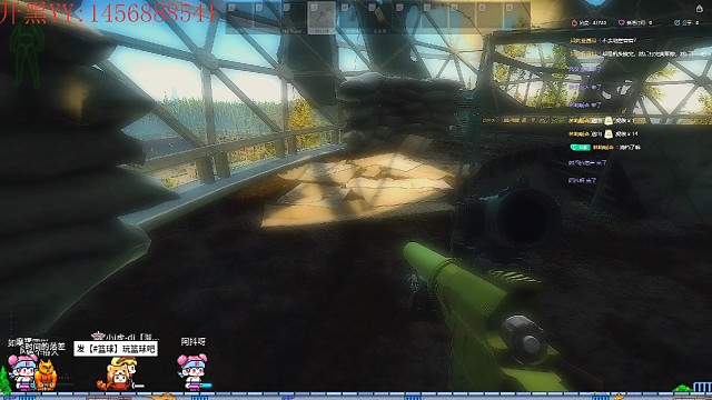 储备站架狙，敌人不投降反倒敢反击