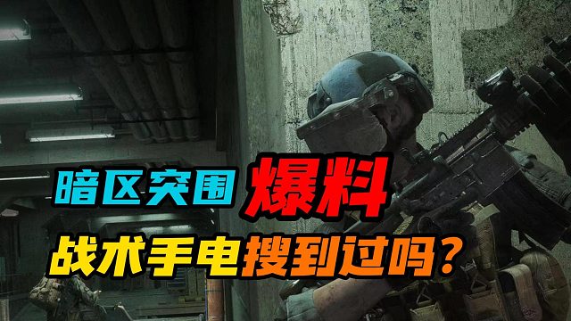 暗区突围：战术手电你们搜到过吗？