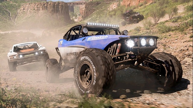 《极限竞速：地平线5》专业在线主机玩家越野公开赛。