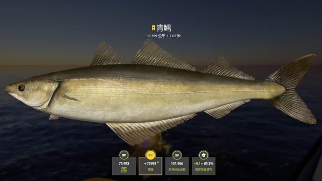 挪威海。星青鳕