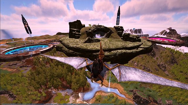 神奇的孤岛1：初入新世界，驯服翼龙，寻找天空之城安家！