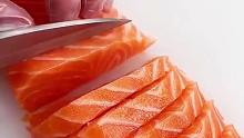 解压厚切三文鱼