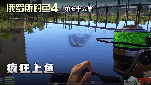 俄罗斯钓鱼4第七十六集：疯狂上鱼