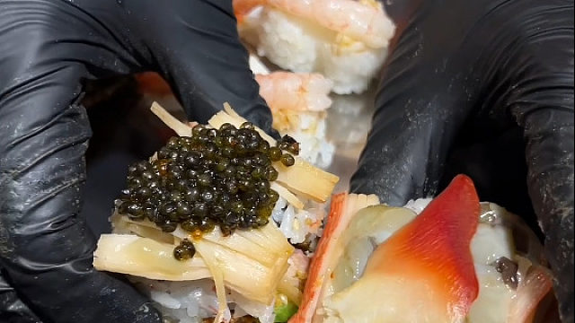 寿司盖饭、寿司饭包