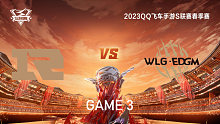 RNG.M vs W.EDGM_3_QQ飞车手游S联赛春季赛