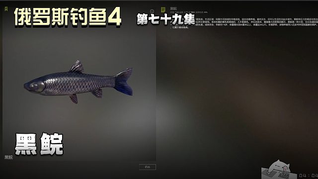 俄罗斯钓鱼4第七十九集：黑鲩