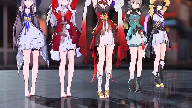 星穹女团五选一