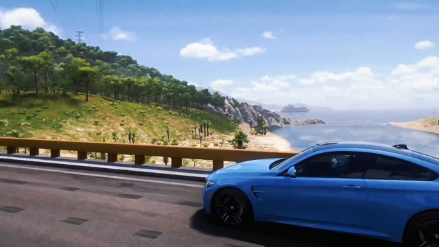 赛车游戏天花板