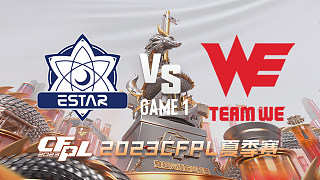 eStar vs WE-1 CFPL夏季赛