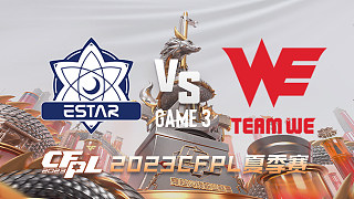 eStar vs WE-3 CFPL夏季赛