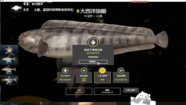 34图–挪威海，星大西洋狼鳚（115星），下饭太多了