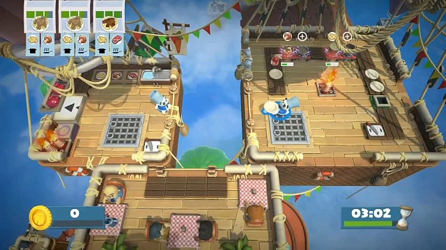 胡闹厨房飞盘子