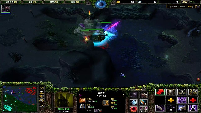 抗压幽鬼1V2，小炮说来保我补刀，然后送2次小y，点金辉耀NEC无脑刷之不走寻常路的幽鬼（四）