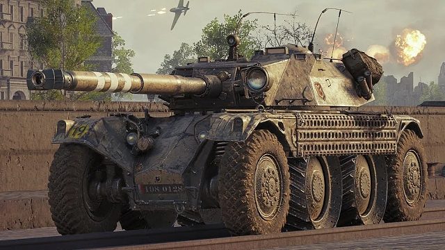 坦克世界EBR105轮战1.36W标伤超级大魔王系列精准打击手术刀走位细节思路分享！