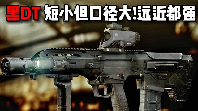 黑DT 短小但是口径大 远近都强 逃离塔科夫