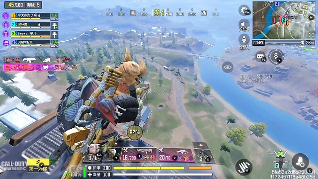 第一次玩喷子就灭了一队