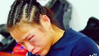 中國女將張偉麗沒收住力腳干斷德國惡女脖子