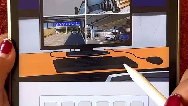 地下停车场居然发生这样的事，太可怕了