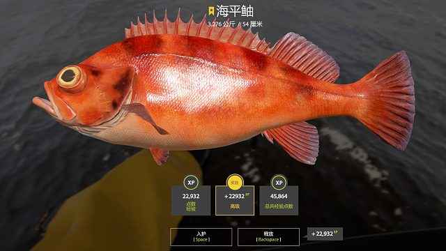 冲刺117星-34图挪威海-海平鮋