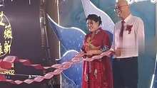 姐姐，婚礼现场弟弟送上祝福，仪式感拉满。
