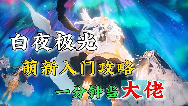 白夜极光：萌新入门攻略，全是干货！