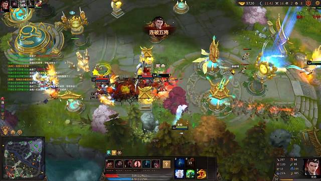 IN天命新英雄刘协五杀，第二段