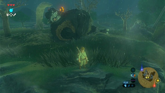 吓死了，慌不择路逃跑