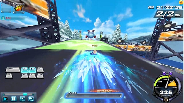 雪地拉力卡气超级漂