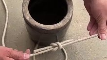 十字吊桶结，可悬挂花盆等……这技术快要失传了吧？