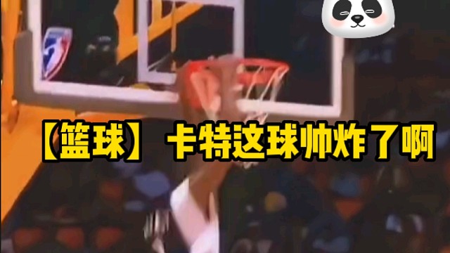 【篮球】卡特这球帅炸了啊
