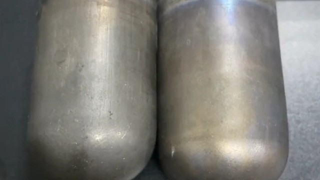 钛合金旋压缩口