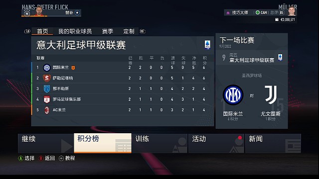 国米联赛豪取三连胜，即将欧冠首场小组赛