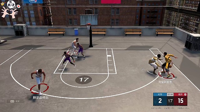 “胯下拉回接大背运接上篮”第43分