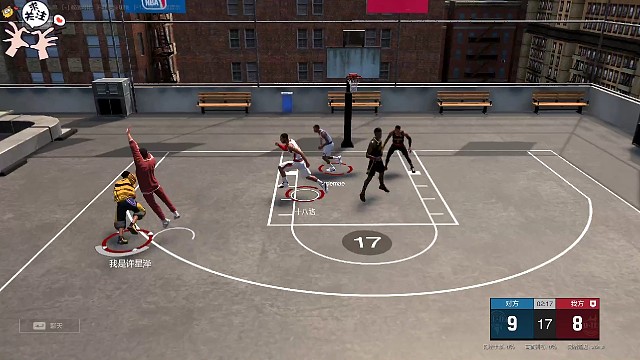 “持球小中投”第45分