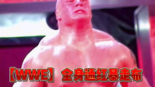 【WWE】全身通红暴走布