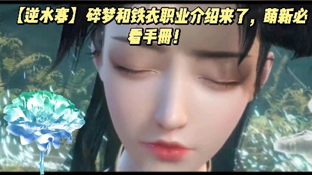 【逆水寒】碎梦和铁衣职业介绍来了，萌新必看手册！