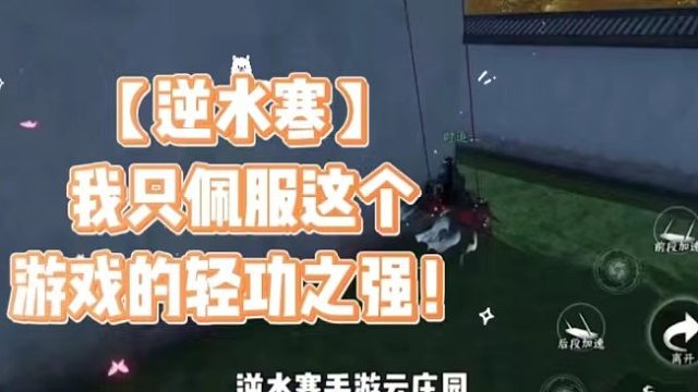 【逆水寒】我只佩服这个游戏的轻功之强！