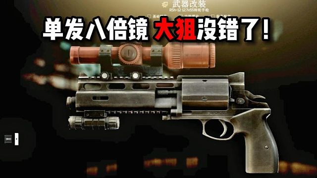 单发八倍镜 大狙没错了 逃离塔科夫