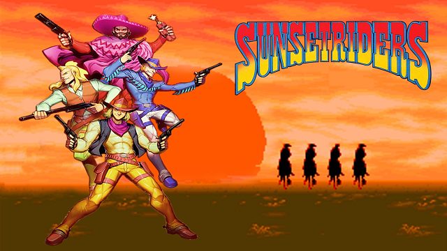 街机落日骑士1V4难度，当年都叫西部牛仔