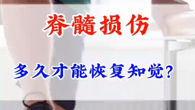 脊髓损伤多久才能恢复?