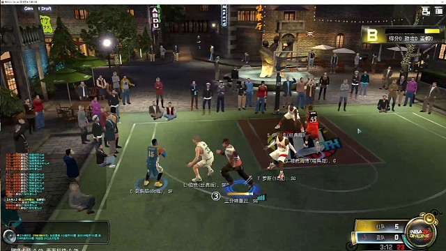 和安东尼一起抗衡大鸟