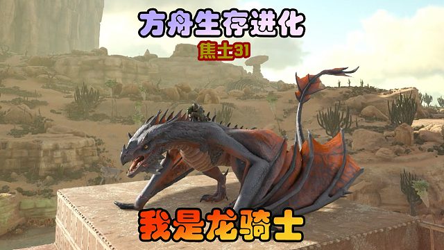 方舟生存进化 焦土31 请叫我龙骑士！