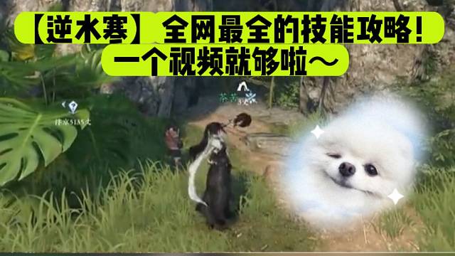 【逆水寒】全网最全的技能攻略！一个视频就够啦～