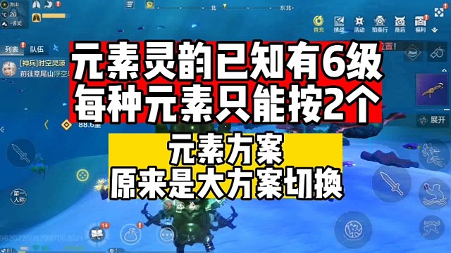 元素灵韵元素方案