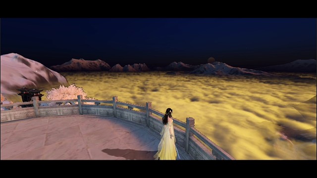 这大概就是李白笔下的白帝城吧！