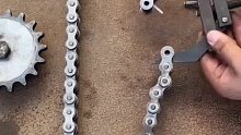 自行车链条坏了怎么修