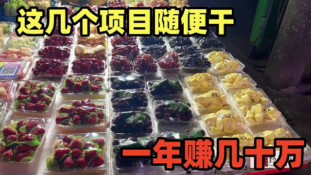 太好了，这几个项目一年赚几十万，随便挑几个干，就能赚钱！