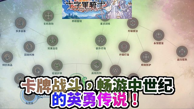 《十字军骑士》：波澜壮阔的卡牌冒险，揭秘连携技能系统，千变万化的战斗策略！