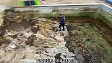 清理富婆的游泳池，过程超级解压